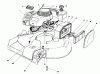 Toro 16785 - Lawnmower, 1987 (7000001-7999999) Ricambi ENGINE ASSEMBLY (MODEL NO. 47PF5 & 47PG6)