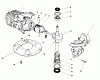 Toro 16785 - Lawnmower, 1990 (0000001-0999999) Ricambi CRANKSHAFT ASSEMBLY (MODEL NO. 47PK9)
