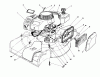 Toro 16785 - Lawnmower, 1990 (0000001-0999999) Ricambi ENGINE ASSEMBLY
