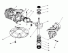 Toro 16785 - Lawnmower, 1991 (1000001-1999999) Ricambi CRANK SHAFT ASSEMBLY (MODEL NO. 47PL0-1)