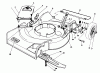 Toro 16785 - Lawnmower, 1991 (1000001-1999999) Ricambi HOUSING ASSEMBLY