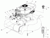 Toro 16793 - Lawnmower, 1988 (8000001-8999999) Ricambi ENGINE ASSEMBLY