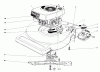 Toro 16880 - Lawnmower, 1981 (1000001-1999999) Ricambi ENGINE ASSEMBLY (MODEL NO. 16890)