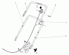 Toro 16890 - Lawnmower, 1982 (2000001-2999999) Ricambi HANDLE ASSEMBLY (MODEL NO. 16880)