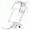 Toro 16930 - Lawnmower, 1980 (0000001-0999999) Ricambi HANDLE ASSEMBLY (MODEL NO. 16940)