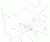 Toro 79356 - 50" Mid-Mount Blade, 5xi Garden Tractors, 1999 (9900001-9999999) Ricambi LEVER ASSEMBLY