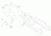 Toro 79356 - 50" Mid-Mount Blade, 5xi Garden Tractors, 1999 (9900001-9999999) Ricambi MOUNTING ASSEMBLY