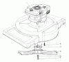 Toro 18017 - Lawnmower, 1978 (8000001-8999999) Ricambi ENGINE ASSEMBLY