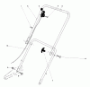 Toro 18017 - Lawnmower, 1979 (9000001-9999999) Ricambi HANDLE ASSEMBLY