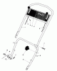 Toro 18095 - Lawnmower, 1979 (9000001-9999999) Ricambi HANDLE ASSEMBLY