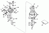 Toro 18216 - Whirlwind Lawnmower, 1970 (0000001-0999999) Ricambi CARBURETOR NO. 631581