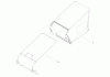 Toro 20001 - 22" Recycler Lawnmower, 2004 (240000001-240999999) Ricambi GRASS BAG ASSEMBLY