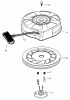 Toro 20005 - 22" Recycler Lawnmower, 2006 (260000001-260999999) Ricambi RECOIL STARTER ASSEMBLY NO. 590739 TECUMSEH NO. LV195EA-362003B