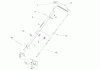 Toro 20009 - 22" Recycler Lawnmower, 2004 (240000001-240999999) Ricambi HANDLE ASSEMBLY