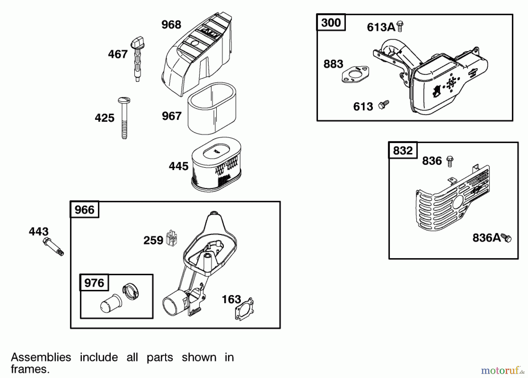 Toro Neu Mowers, Walk-Behind Seite 1 20011 (R-21OS) - Toro Recycler Mower, R-21OS, 2001 (210000001-210999999) ENGINE BRIGGS & STRATTON MODEL 122602-0150-E1 #6