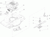 Toro 20013 - 22" Recycler Lawnmower, 2004 (240000001-240999999) Ricambi ENGINE AND BLADE ASSEMBLY