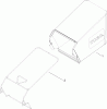 Toro 20013 - 22" Recycler Lawnmower, 2006 (260000001-260999999) Ricambi REAR BAG ASSEMBLY