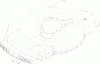 Toro 20016 - 22" Recycler Lawnmower, 2004 (240000001-240999999) Ricambi BUMPER ASSEMBLY SERIAL NO. 240003073-240004191