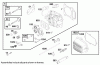 Toro 20027 (R-21OSB) - Recycler Mower, R-21OSB, 1999 (9900001-9999999) Ricambi ENGINE BRIGGS & STRATTON MODEL 122602-0150-E1 #2