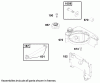 Toro 20027 (R-21OSB) - Recycler Mower, R-21OSB, 1999 (9900001-9999999) Ricambi ENGINE BRIGGS & STRATTON MODEL 122602-0150-E1 #7