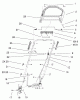 Toro 20035 (R-21SE) - Recycler Mower, R-21SE, 2001 (210000001-210999999) Ricambi HANDLE ASSEMBLY