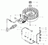 Spareparts FLYWHEEL/IGNITION ASSEMBLY