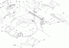 Toro 20053 - Super Recycler Lawn Mower, 2006 (260000001-260999999) Ricambi HOUSING ASSEMBLY