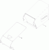 Toro 20056 - Super Recycler Lawn Mower, 2007 (270000001-270999999) Ricambi GRASS BAG ASSEMBLY