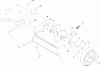Toro 20064 - 22" Recycler Lawn Mower, 2007 (270000001-270999999) Ricambi REAR AXLE ASSEMBLY