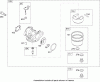 Toro 20065 - 22" Recycler Lawn Mower, 2007 (270000001-270999999) Ricambi CARBURETOR ASSEMBLY BRIGGS AND STRATTON 126T02-0139-B1