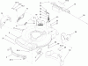 Toro 20065 - 22" Recycler Lawn Mower, 2007 (270000001-270999999) Ricambi HOUSING ASSEMBLY