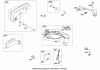 Toro 20089 - 22" Recycler Lawn Mower, 2008 (280000001-280999999) Ricambi MUFFLER AND FUEL TANK ASSEMBLY BRIGGS AND STRATTON 126L05-0213-F1