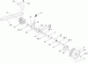 Toro 20093 - Super Recycler Lawn Mower, 2009 (290000001-290999999) Ricambi TRANSMISSION AND REAR WHEEL ASSEMBLY