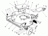 Toro 20106 - Lawnmower, 1992 (2000001-2999999) Ricambi HOUSING ASSEMBLY