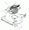 Toro 20107 - Lawnmower, 1991 (1000001-1999999) Ricambi ENGINE ASSEMBLY