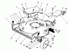 Toro 20107 - Lawnmower, 1992 (2000001-2999999) Ricambi HOUSING ASSEMBLY