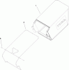 Toro 20112 - 22" Recycler Lawn Mower, 2009 (290000001-290999999) Ricambi REAR BAG ASSEMBLY