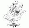 Toro 20180 - Lawnmower, 1992 (2000001-2999999) Ricambi ENGINE ASSEMBLY