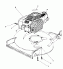 Toro 20210 - Lawnmower, 1991 (1000001-1999999) Ricambi ENGINE ASSEMBLY