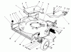 Toro 20210 - Lawnmower, 1991 (1000001-1999999) Ricambi HOUSING ASSEMBLY