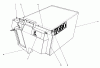 Toro 20214 - Lawnmower, 1991 (1000001-1999999) Ricambi GRASS BAG ASSEMBLY