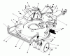 Toro 20214 - Lawnmower, 1992 (2000001-2999999) Ricambi HOUSING ASSEMBLY