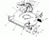 Toro 20215 - Lawnmower, 1991 (1000001-1999999) Ricambi HOUSING ASSEMBLY