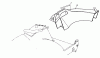 Toro 20215 - Lawnmower, 1991 (1000001-1999999) Ricambi SIDE DISCHARGE CHUTE MODEL NO. 59168 (OPTIONAL)