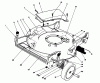 Toro 20217 - Lawnmower, 1991 (1000001-1999999) Ricambi HOUSING ASSEMBLY
