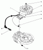 Toro 20321 - Lawnmower, 1992 (2000001-2999999) Ricambi IGNITION ASSEMBLY (MODEL NO. 47PM1-1)