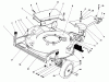 Toro 20322 - Lawnmower, 1992 (2000001-2999999) Ricambi HOUSING ASSEMBLY