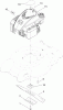Toro 20323 - 20" Mulching/Rear Bagging Lawn Mower, 2012 (SN 312000001-312999999) Ricambi ENGINE AND BLADE ASSEMBLY