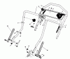 Toro 20324 - Lawnmower, 1992 (2000001-2999999) Ricambi HANDLE ASSEMBLY