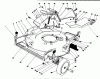Toro 20325 - Lawnmower, 1992 (2000001-2999999) Ricambi HOUSING ASSEMBLY